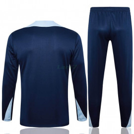 Sudadera de Entrenamiento Francia 2024 Kit Azul Marino