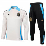 Sudadera de Entrenamiento Argentina 2024 Kit Beige/Azul