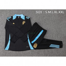 Sudadera de Entrenamiento Argentina 2024 Negro/Azul