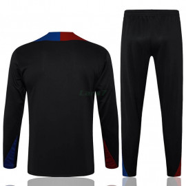 Sudadera de Entrenamiento Barcelona 2024/2025 Negro/Rojo/Azul