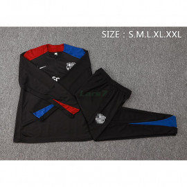 Sudadera de Entrenamiento Barcelona 2024/2025 Kit Negro/Rojo/Azul