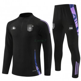 Sudadera de Entrenamiento Alemania 2024 Negro/Morado