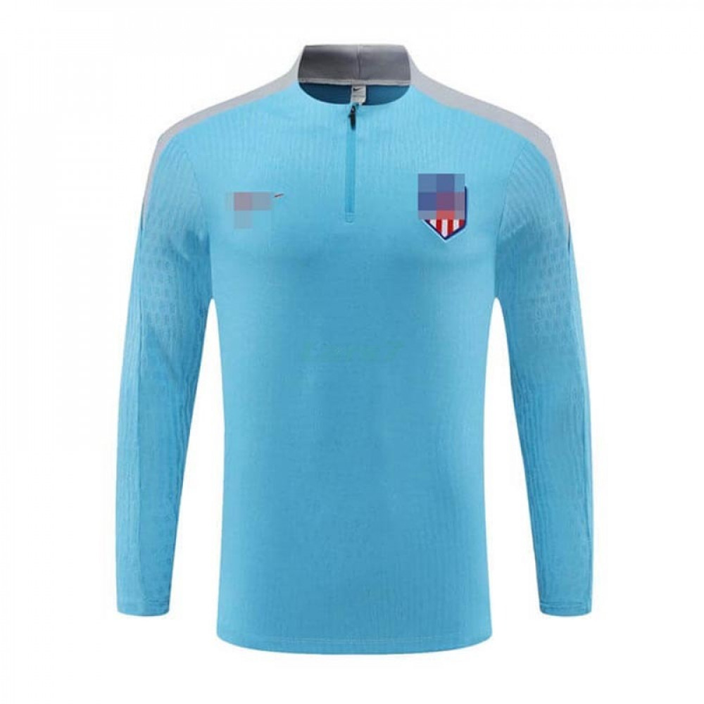 Sudadera de Entrenamiento Atlético de Madrid 2024/2025 Azul/Gris