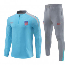 Sudadera de Entrenamiento Atlético de Madrid 2024/2025 Kit Azul/Gris