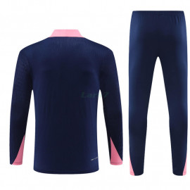 Sudadera de Entrenamiento Atlético de Madrid 2024/2025 Azul Marino/Rosa