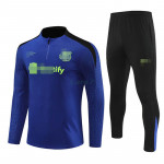 Sudadera de Entrenamiento Barcelona 2024/2025 Kit Azul/Negro