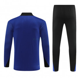 Sudadera de Entrenamiento Barcelona 2024/2025 Kit Azul/Negro