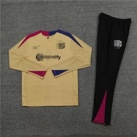 Sudadera de Entrenamiento Barcelona 2024/2025 Kit Dorado