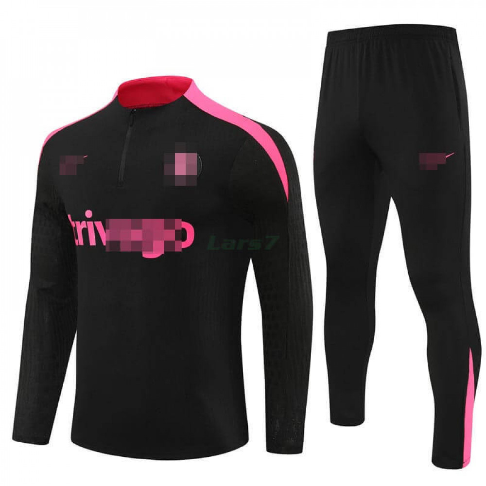 Sudadera de Entrenamiento Chelsea 2024/2025 Kit Negro/Rosa