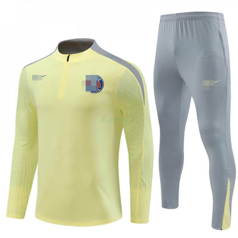 Sudadera de Entrenamiento Club America 2024/2025 Kit Amarillo Claro