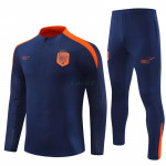 Sudadera de Entrenamiento Holanda 2024 Kit Azul/Naranja