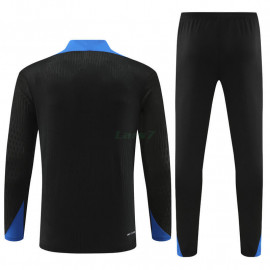 Sudadera de Entrenamiento Holanda 2024 Negro/Azul