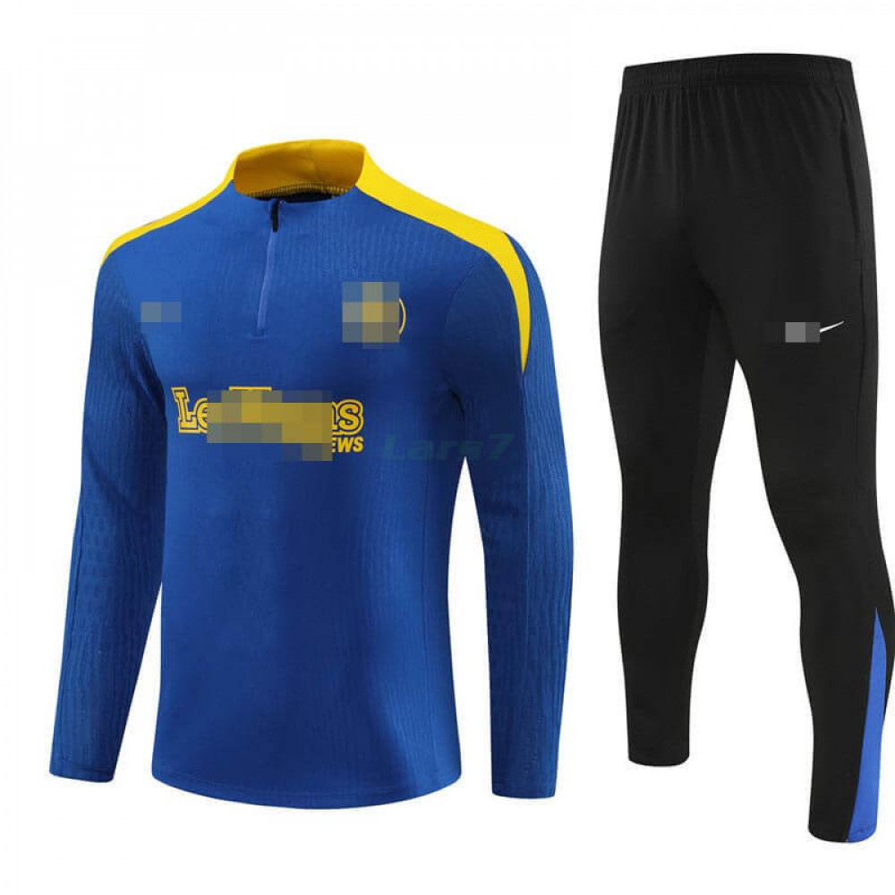 Sudadera de Entrenamiento Inter de Milán 2024/2025 Kit Azul/Amarillo