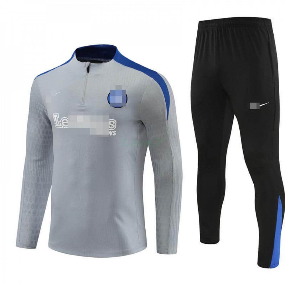 Sudadera de Entrenamiento Inter de Milán 2024/2025 Kit Gris Claro