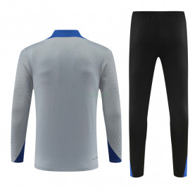 Sudadera de Entrenamiento Inter de Milán 2024/2025 Kit Gris Claro