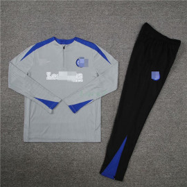 Sudadera de Entrenamiento Inter de Milán 2024/2025 Gris Claro