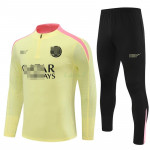 Sudadera de Entrenamiento PSG 2024/2025 Kit Amarillo Claro/Rosa