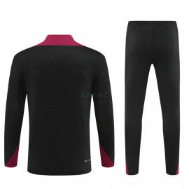 Sudadera de Entrenamiento PSG 2024/2025 Kit Negro/Rojo