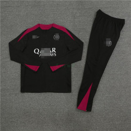 Sudadera de Entrenamiento PSG 2024/2025 Negro/Rojo