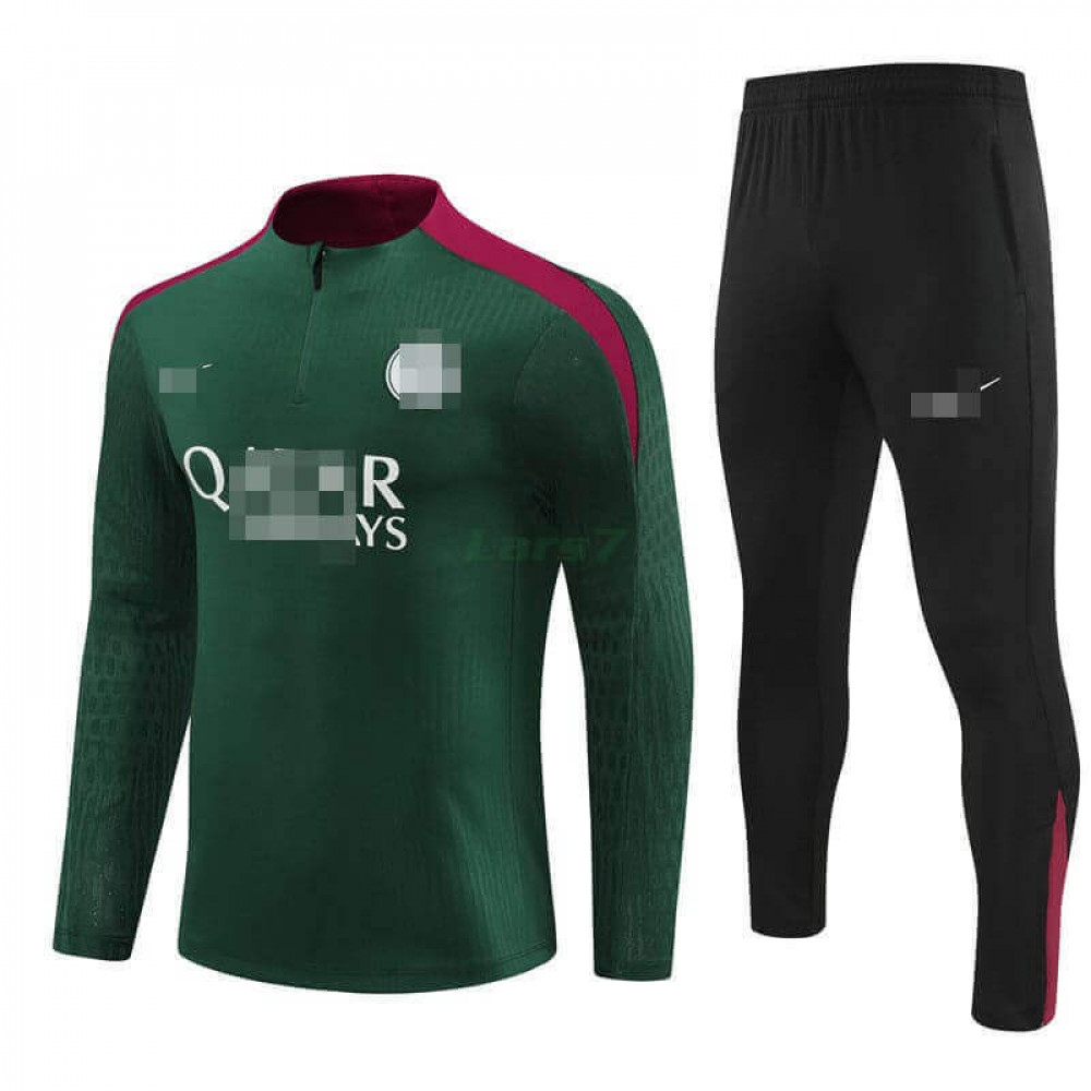 Sudadera de Entrenamiento PSG 2024/2025 Kit Verde/Rojo