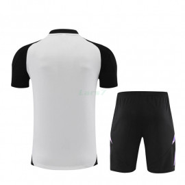 Camiseta de Entrenamiento Alemania 2024 Kit Blanco/Negro