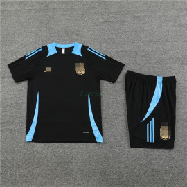 Camiseta de Entrenamiento Argentina 2024 Kit Negro/Azul