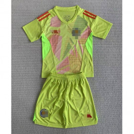 Camiseta De Portero Escocia 2024 Niño Kit Amarillo