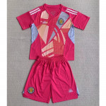 Camiseta De Portero Escocia 2024 Niño Kit Rosa