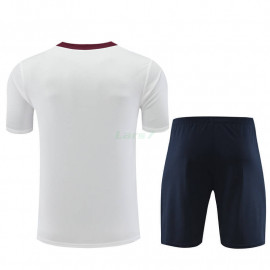 Camiseta de Entrenamiento Inglaterra 2024 Niño Kit Blanco/Rojo