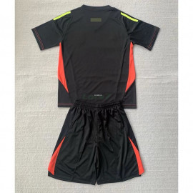 Camiseta De Portero Alemania 2024 Niño Kit Negro