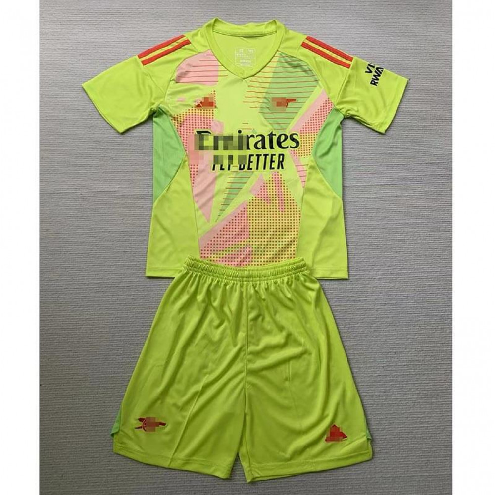 Camiseta De Portero Arsenal 2024 Niño Kit Verde