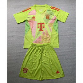 Camiseta De Portero Bayern Múnich 2024 Niño Kit Verde