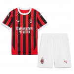 Camiseta AC Milan 1ª Equipación 2024/2025 Niño Kit