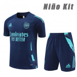 Camiseta de Entrenamiento Arsenal 2024/2025 Niño Kit Azul Marino