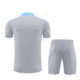 Camiseta de Entrenamiento Atlético de Madrid 2024/2025 Niño Kit Gris Claro