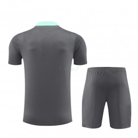 Camiseta de Entrenamiento PSG 2024/2025 Niño Kit Gris/Aquamarine