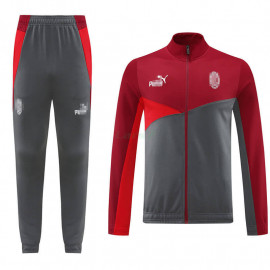 Chaqueta AC Milan 2024/2025 Rojo/Gris