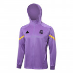 Chaqueta Real Madrid 2024/2025 Con Capucha Morado