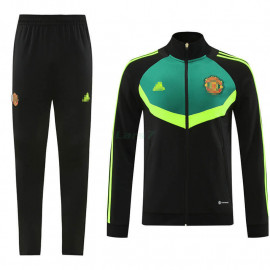 Chandal Manchester United 2024/2025 Negro/Verde