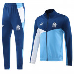 Chandal Olympique Marsella 2024/2025 Azul/Blanco