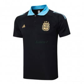 Polo Argentina 2024 Negro/Azul