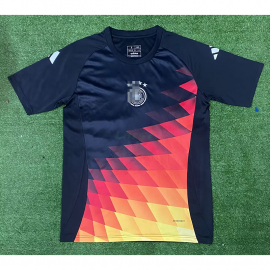 Camiseta Alemania 2024 Pre-Match Negro/Amarillo