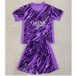 Camiseta De Portero PSG 2024/2025 Niño Kit Morado