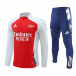 Sudadera De Entrenamiento Arsenal 2024/2025 Kit Blanco/Rojo