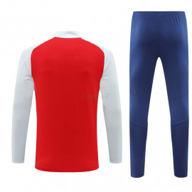 Sudadera De Entrenamiento Arsenal 2024/2025 Kit Blanco/Rojo