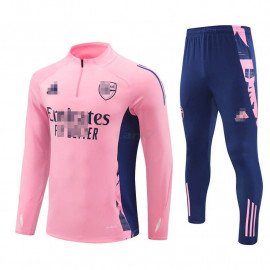 Sudadera De Entrenamiento Arsenal 2024/2025 Kit Rosa/Azul