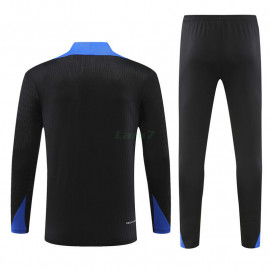 Sudadera de Entrenamiento Francia 2024 Kit Negro/Azul