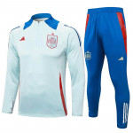 Sudadera de Entrenamiento España 2024 Kit Azul Claro