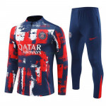 Sudadera de Entrenamiento PSG 2024/2025 Kit Azul/Rojo