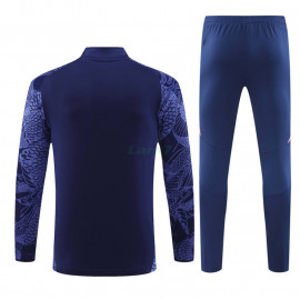 Sudadera de Entrenamiento Real Madrid 2024/2025 Kit Azul/Rosa